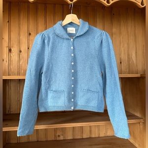 SOLD Doen Posey Cardigan in Blue